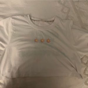 flower cropped tshirt 🌸🌸